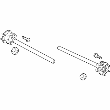 Ford Bronco Axle Shaft - MB3Z-4234-F