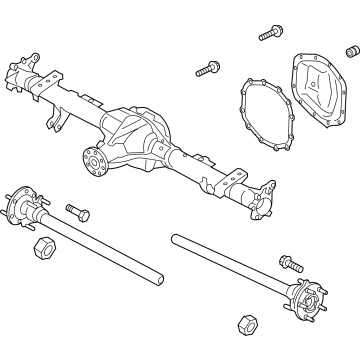 Ford Bronco Axle Shaft - MB3W-4001-ATG