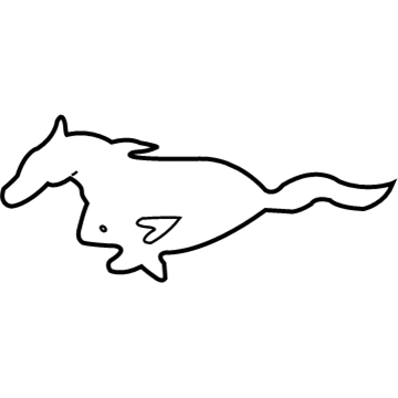 1998 Ford Mustang Emblem - F6ZZ-8A224-AA