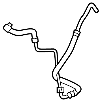 2017 Ford F-250 Super Duty Power Steering Hose - JC3Z-3A713-C