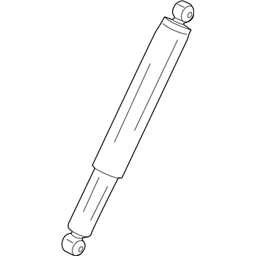HC3Z-18125-X Ford Shock Absorber Assembly Illustration 1 of 1