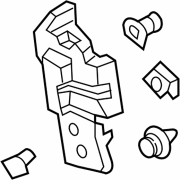 Ford FA1Z-5831011-AD Trim - "C" Pillar