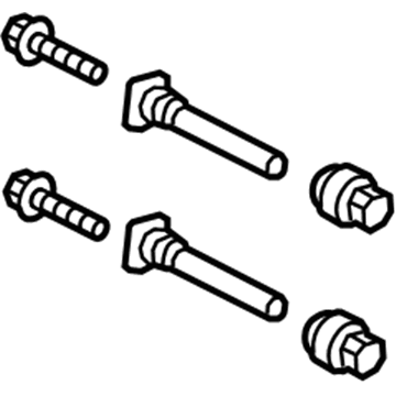 Ford Mustang Brake Caliper Repair Kit - FR3Z-2C150-D