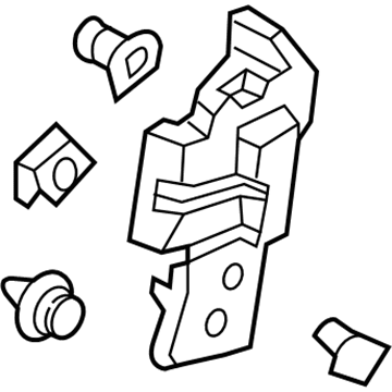 Ford FA1Z-5831010-AD Trim - "C" Pillar