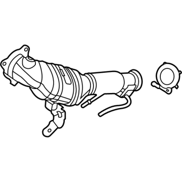 2021 Ford Escape Exhaust Pipe - LX6Z-5E212-C