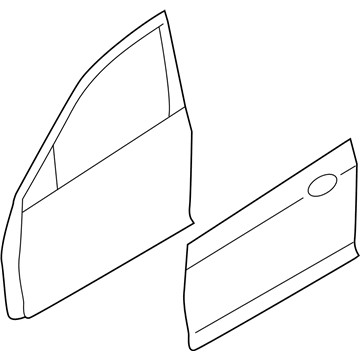 Ford BE5Z-5420124-A Door Assembly - Front