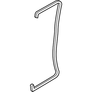 1995 Ford E-350/E-350 Super Duty Weather Strip - F2UZ-1525325-B