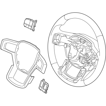 Ford F-150 Steering Wheel - ML3Z-3600-RA