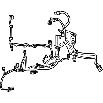 Ford F2BZ-12A581-C Wire Assembly