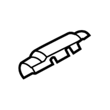 Ford Mustang Exhaust Heat Shield - FR3Z-5411435-A