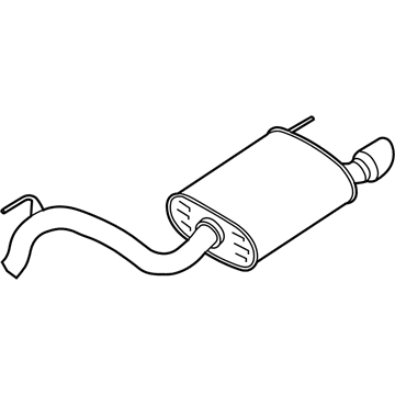 Ford Muffler - JR3Z-5230-DB