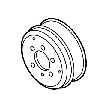 Ford JL3Z-8610-A Pulley - Fan