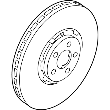 Ford FR3Z-1125-F Rotor Assembly - Brake