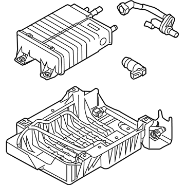 CM6Z-9D653-C Ford Fuel Vapour Store Cannister Illustration 1 of 1