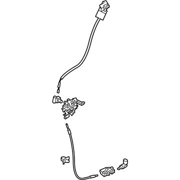 BC4Z-71264B53-A Ford Latch Illustration 1 of 1