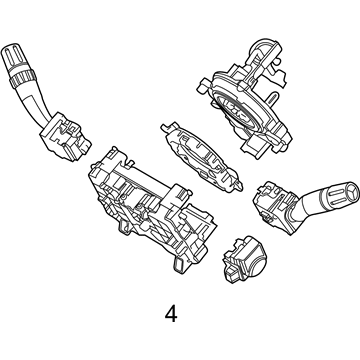 Ford ET4Z-3F791-BA Housing Assembly - Steering Column