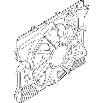 Ford Mustang Engine Cooling Fan - PR3Z-8C607-B