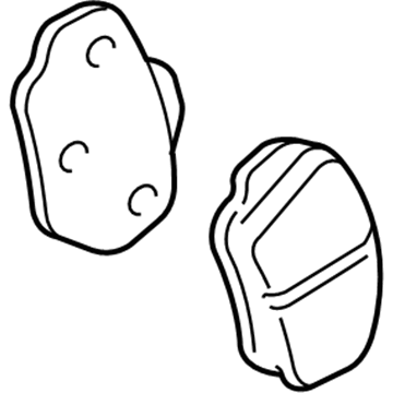 Mercury Grand Marquis Brake Pads - G2MZ-2V001-Z