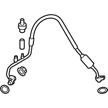 Ford Mustang A/C Hose - FR3Z-19972-B