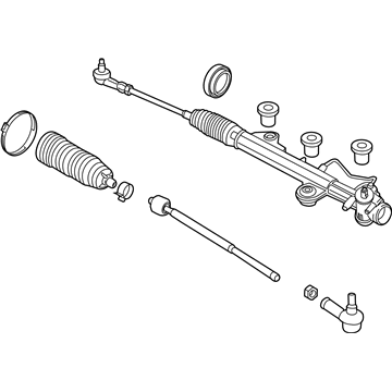 thumbnail interactive-video image 1 of Power Steering Rack And Pinion For Ford Transit Connect 2010-2013 – Mid Valley 22-2108 Replacement 1 of 6