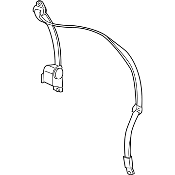 2008 Ford Expedition Seat Belt - 7L1Z-78611B68-AB