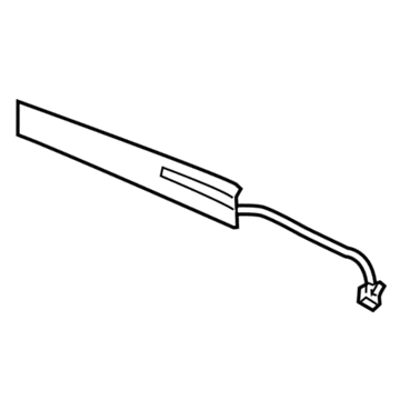 Ford AA8Z-7420555-BA Moulding - Door Outside