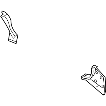 YS4Z-5413024-BAA Ford Body Side Rear Corner Panel Illustration 1 of 1