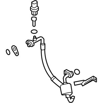 2014 Ford Flex A/C Hose - EE9Z-19972-A