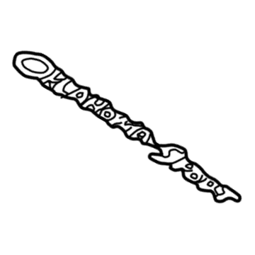Ford XL3Z-9925622-GAA Name Plate