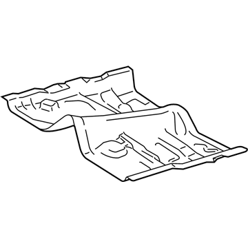 Ford 3W1Z-5411135-AA Pan Assembly - Floor