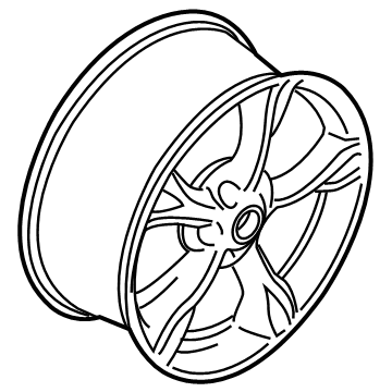 Ford GR3Z-1007-A Wheel Assembly