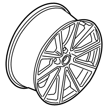 Ford GR3Z-1007-B Wheel Assembly