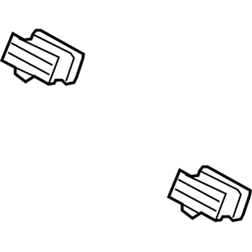 Ford 8L1Z-19893-AA Louvre Assembly - Vent Air