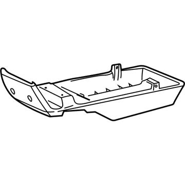 F5TZ98043B62A Ford Panel Console Illustration 1 of 1