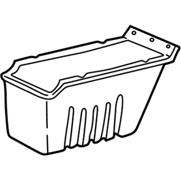 Ford F87Z-1006010-AA Compartment - Glove - Co-Driver
