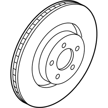 Ford Brake Disc - KR3Z-1125-J