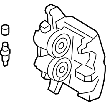 Ford Mustang Brake Caliper - FR3Z-2B121-D