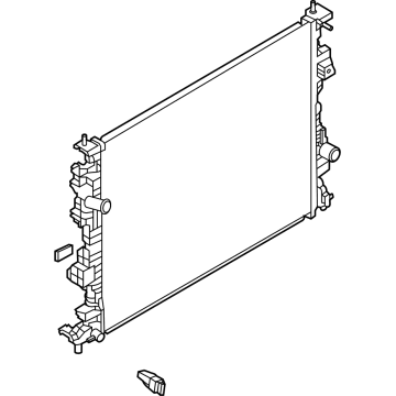 Ford Escape Radiator - MX6Z-8005-B