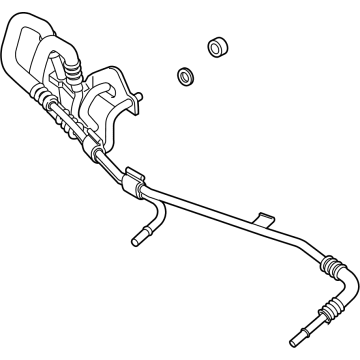 2021 Ford F-150 Automatic Transmission Oil Cooler Line - JL3Z-7R081-G