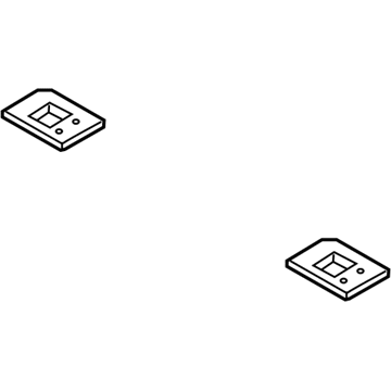 BV6Z-58113A98-A Ford Bracket - Rear Floor Pan Illustration 1 of 1