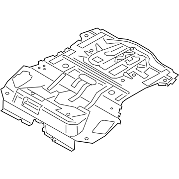 2017 Ford Focus Floor Pan - G1FZ-5811160-A