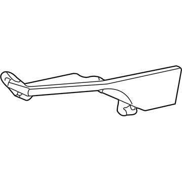YF1Z-10317-AA Ford Shield Splash Illustration 1 of 1