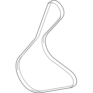 Ford Escape Drive Belt - LX6Z-8620-B