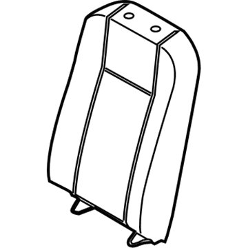 Ford CK4Z-6366601-CS Rear Seat Back Cover Assembly