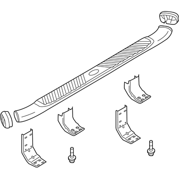 6C3Z-16450-BA Ford Step Assembly Illustration 1 of 1