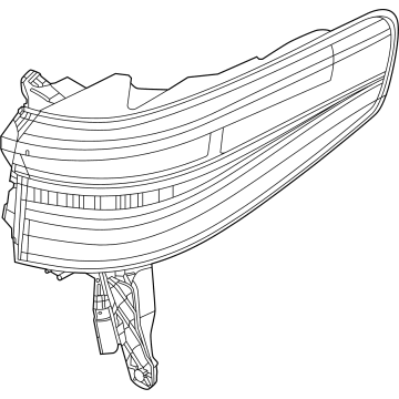 2022 Lincoln Navigator Tail Light - NL7Z-13405-A