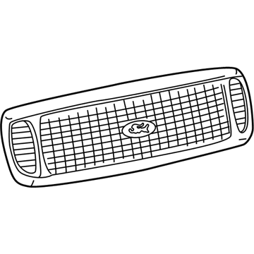 Ford 6C3Z-8200-BD Grille Assembly - Radiator