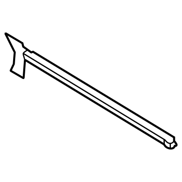 Ford Bronco Door Seal - M2DZ-9821456-B