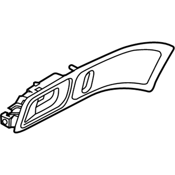Ford Explorer Door Handle - EB5Z-7822601-AF