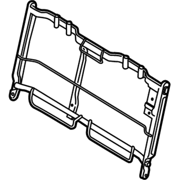 Ford JC3Z-18613A39-A FRAME - REAR SEAT BACK RETAINI